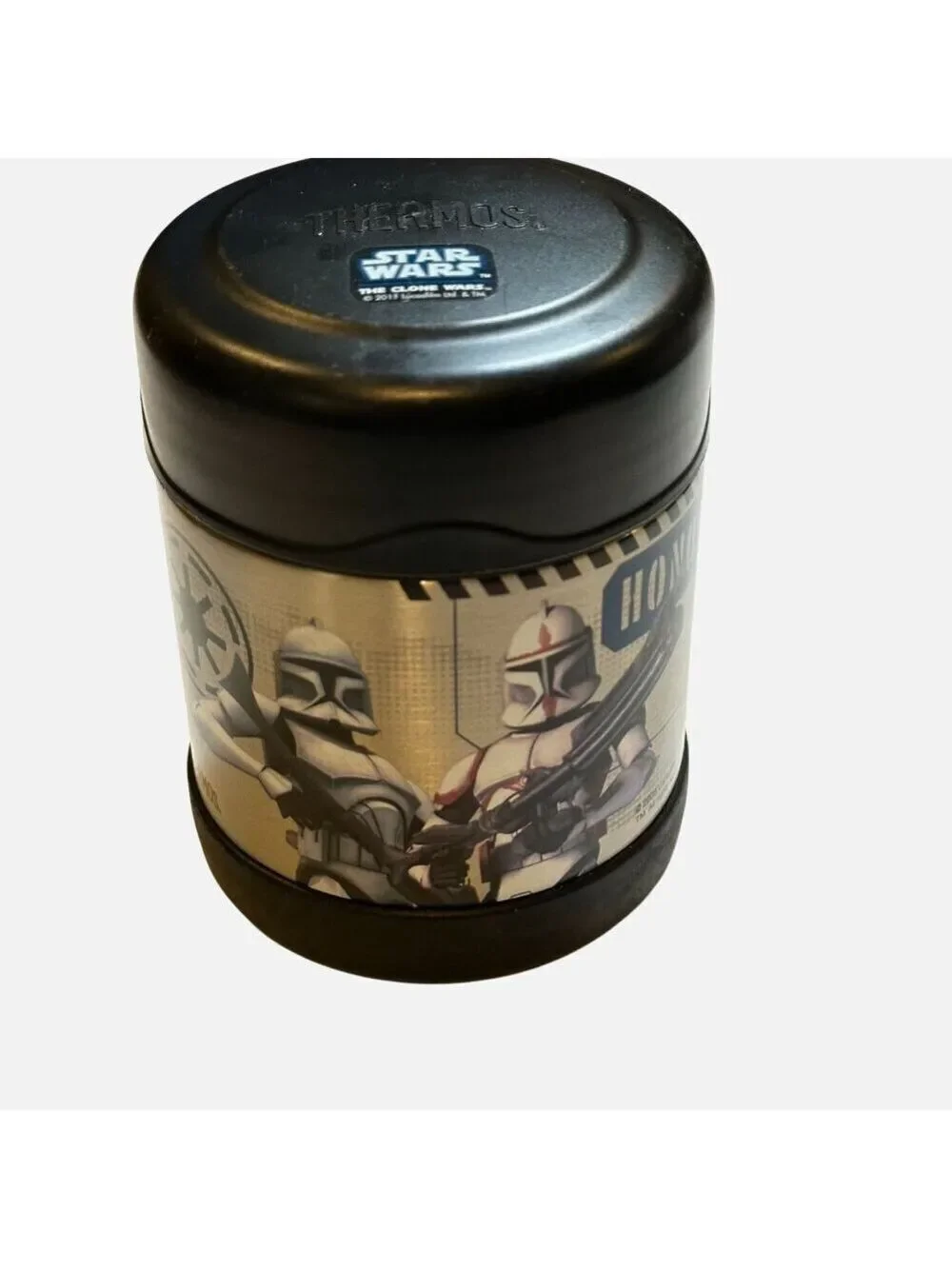 Thermos Star Wars Clone Wars Insulated Food Jar 10 oz F300 Funtainer - Picture 2 of 13